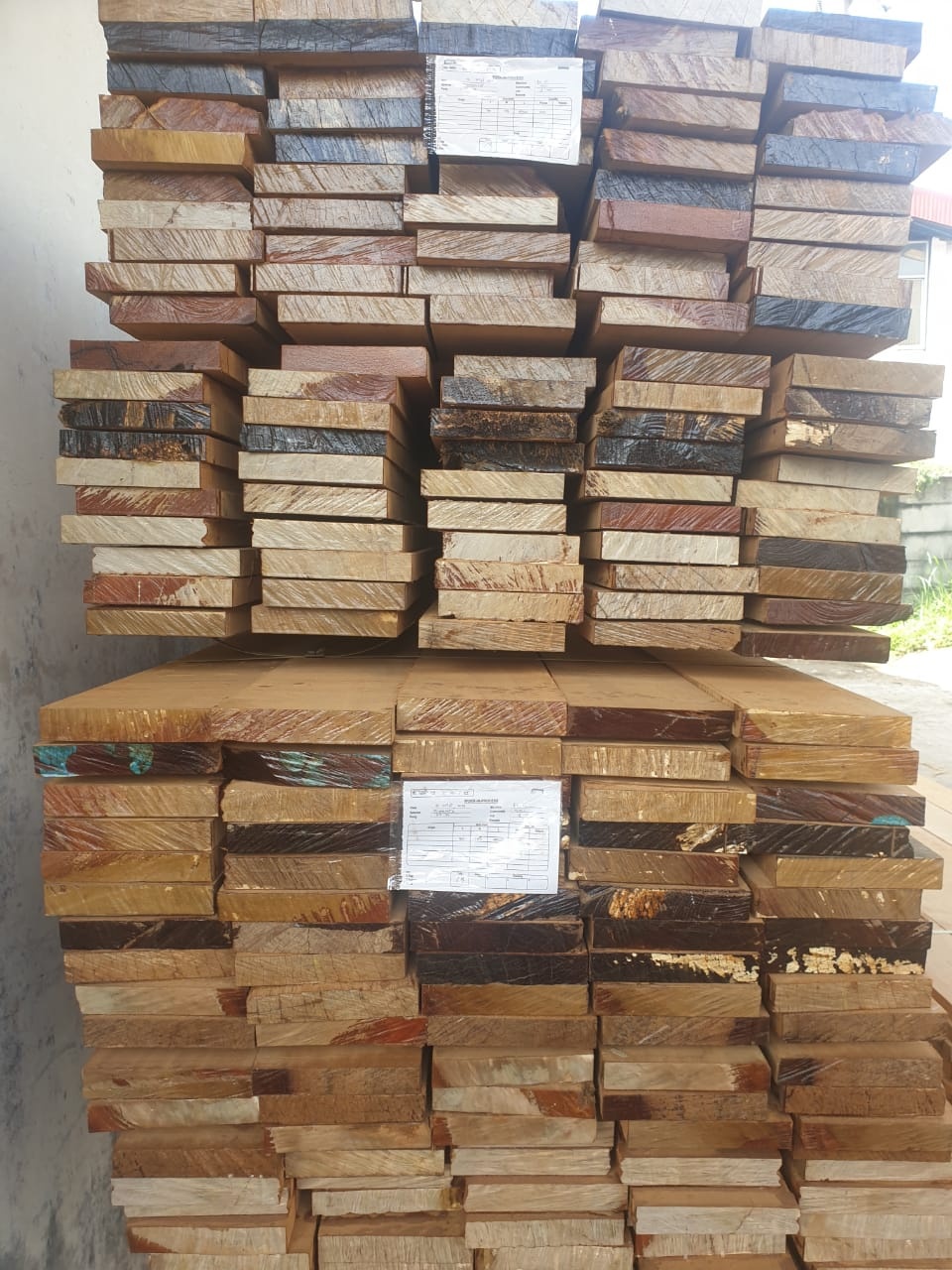 Warehouse stock ready for export